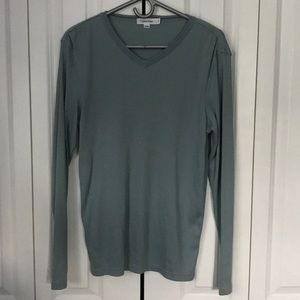 🌹Men’s Calvin Klein Blue V-neck Sweater.